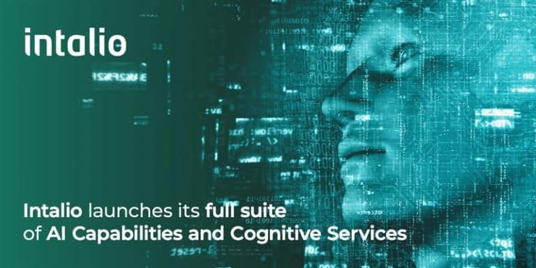 Intalio launches its full suite of AI capabilities and cognitive services