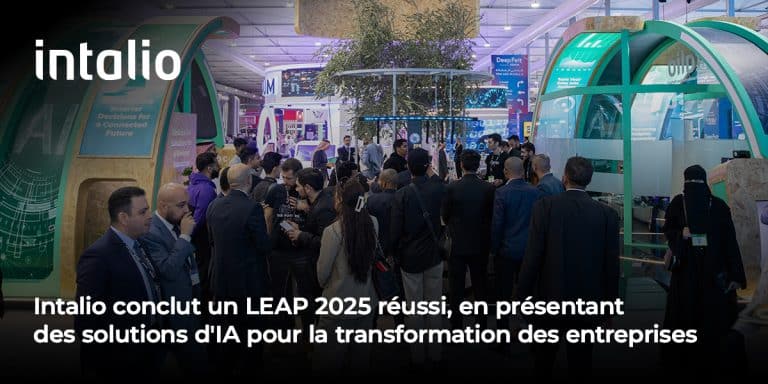 Intalio conclut un LEAP 2025 réussi, en présentant des solutions d'IA pour la transformation des entreprises